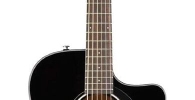 Fender CD-60SCE Dreadnought Guitarra Acústica Electrificada modelo guitarrasacusticaselectricas.com