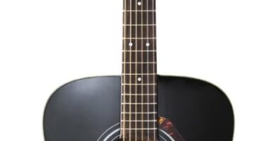Yamaha F370 Guitarra Acústica Guitarra Folk 4-4 de madera, escala 634 mm, 25 pulgadas, 6 cuerdas metálicas, Color Negro guitarrasacusticaselectricas.com